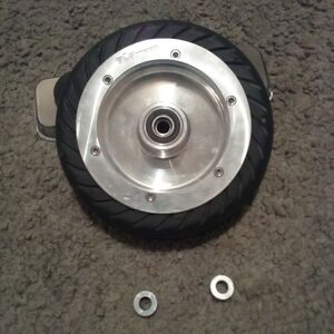 ADA Racing Solid Bead Lock Billet Aluminum Rear Wheel for Goped Sport Hardtires